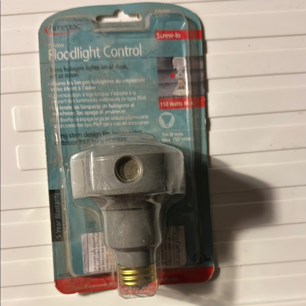 America Grey Outdoor Floodlight Control